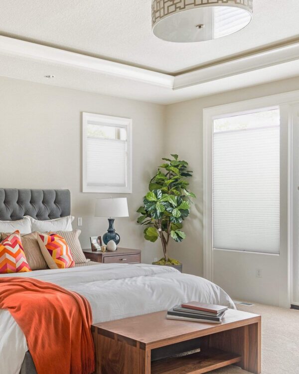 Deluxe Cordless Light Filtering Cellular Shades - Image 3