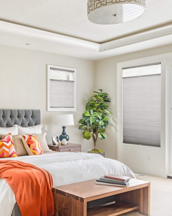 Deluxe Cordless Light Filtering Cellular Shades - Image 32